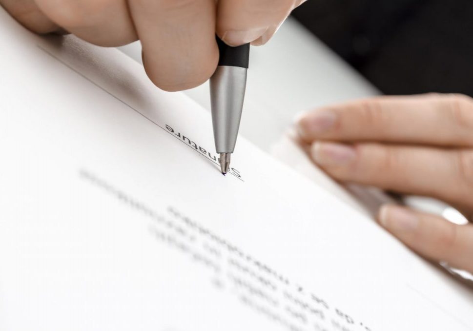 Orange County Easy Mobile Notary - Mobile Notary Anaheim 2 someone signing on the