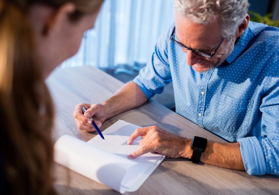 Orange County Easy Mobile Notary - Mobile Notary Fullerton 1 old man reading the paper